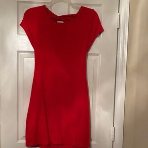 New York & Company Vibrant Red Top